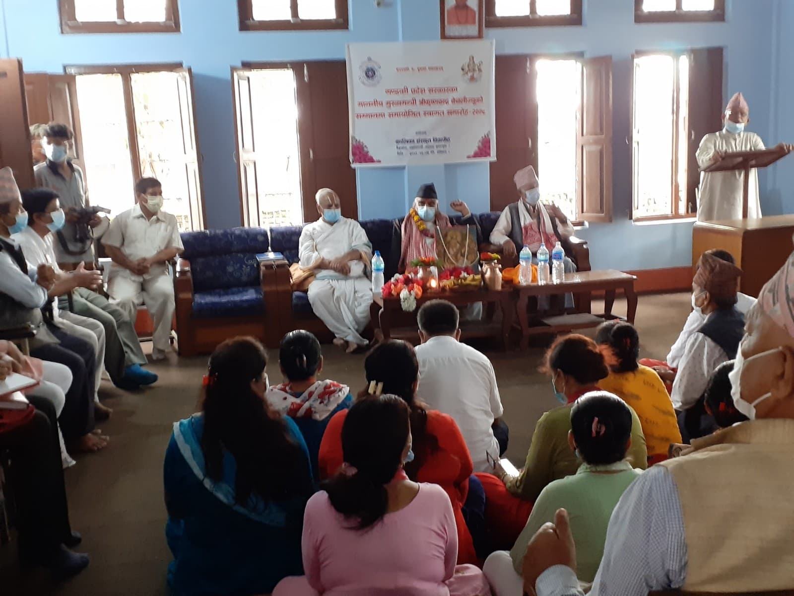 Inauguration programme at the campus assembly hall