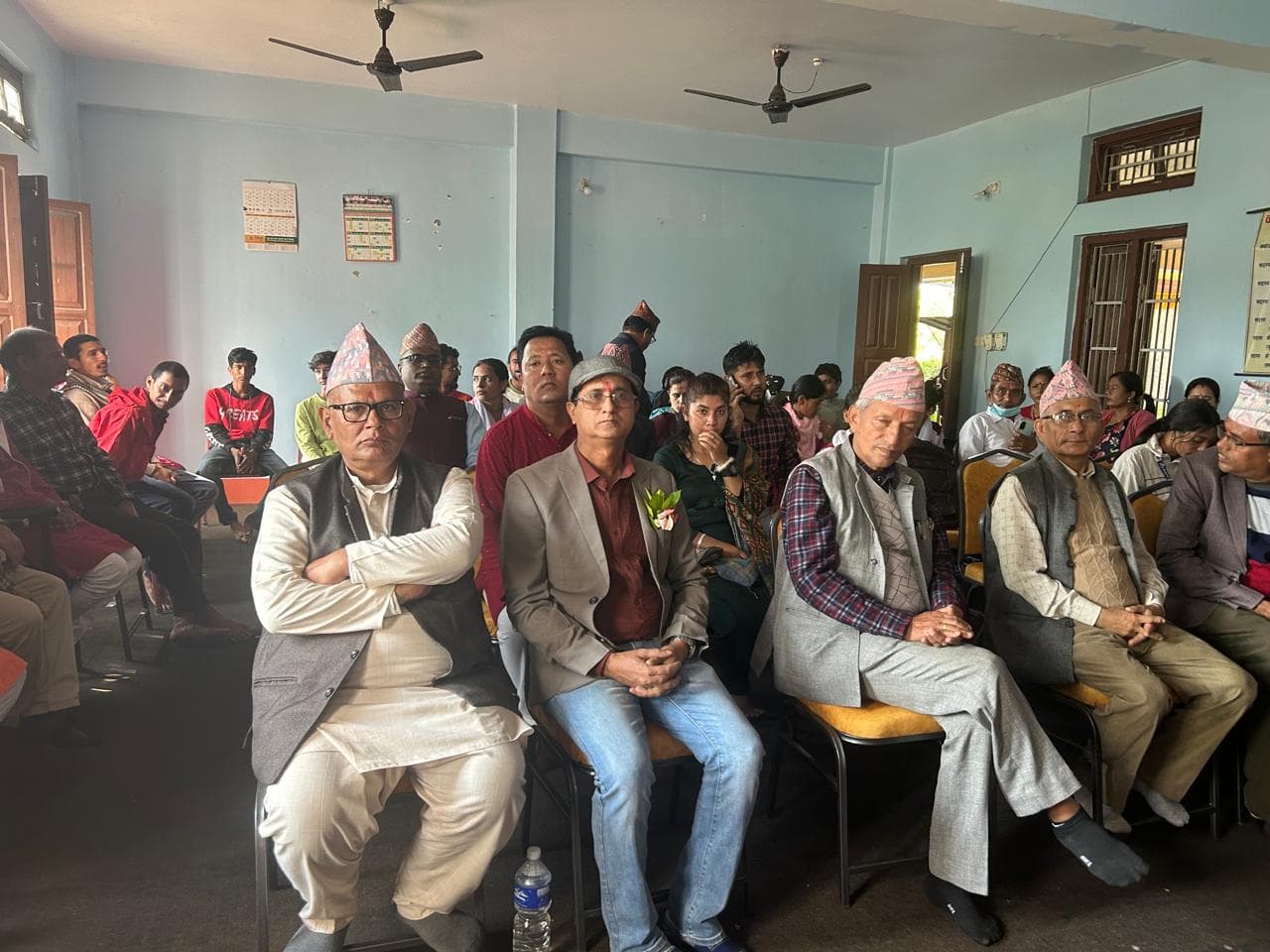 Award ceremony at Kalika Sanskrit Vidyapeeth
