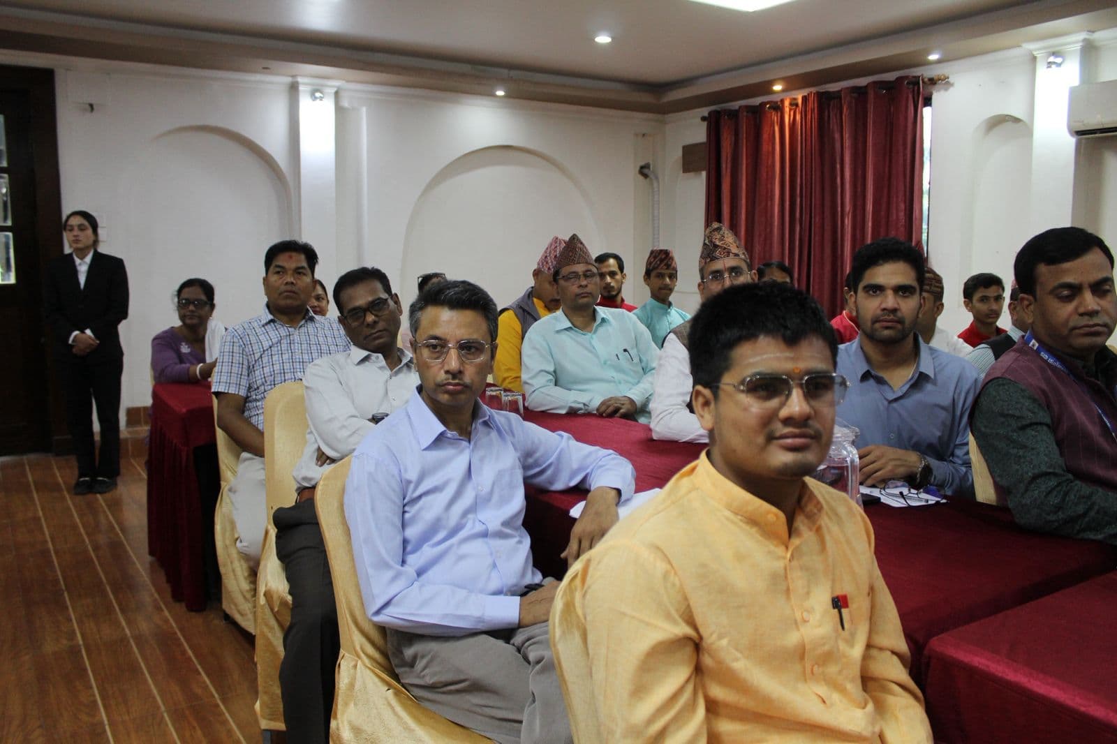 Guest speaker at the Professional Capacity Development Training