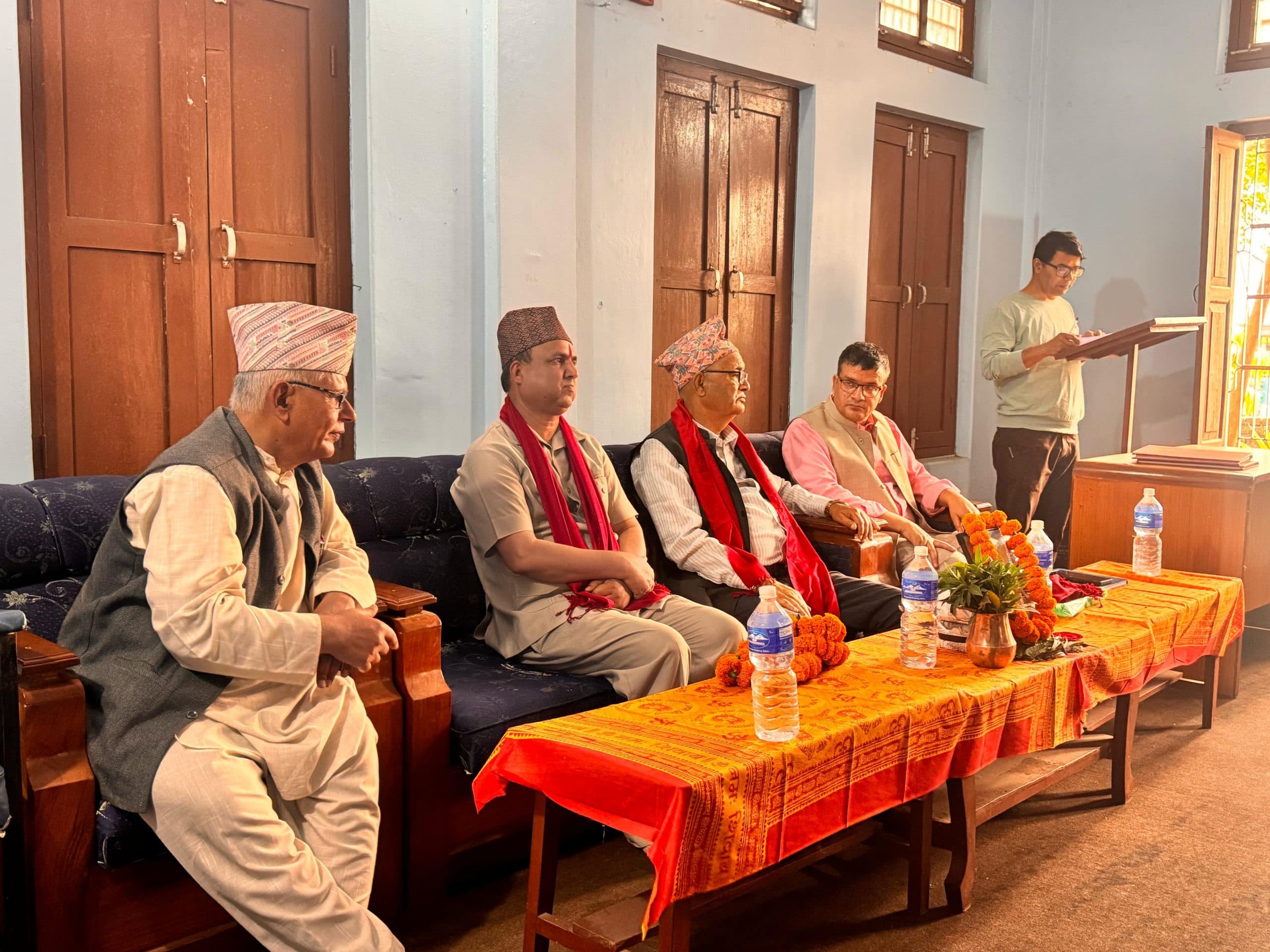 Meeting with campus leadership